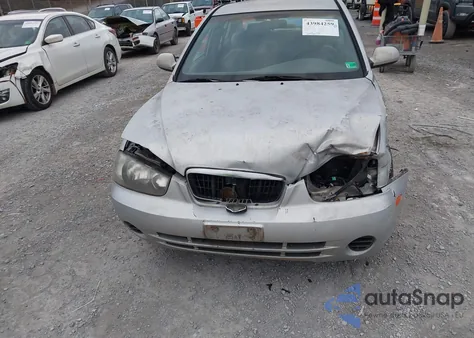 2003 Hyundai Elantra Gls/Gt из США, поврежденный, VIN KMHDN45D53U488635